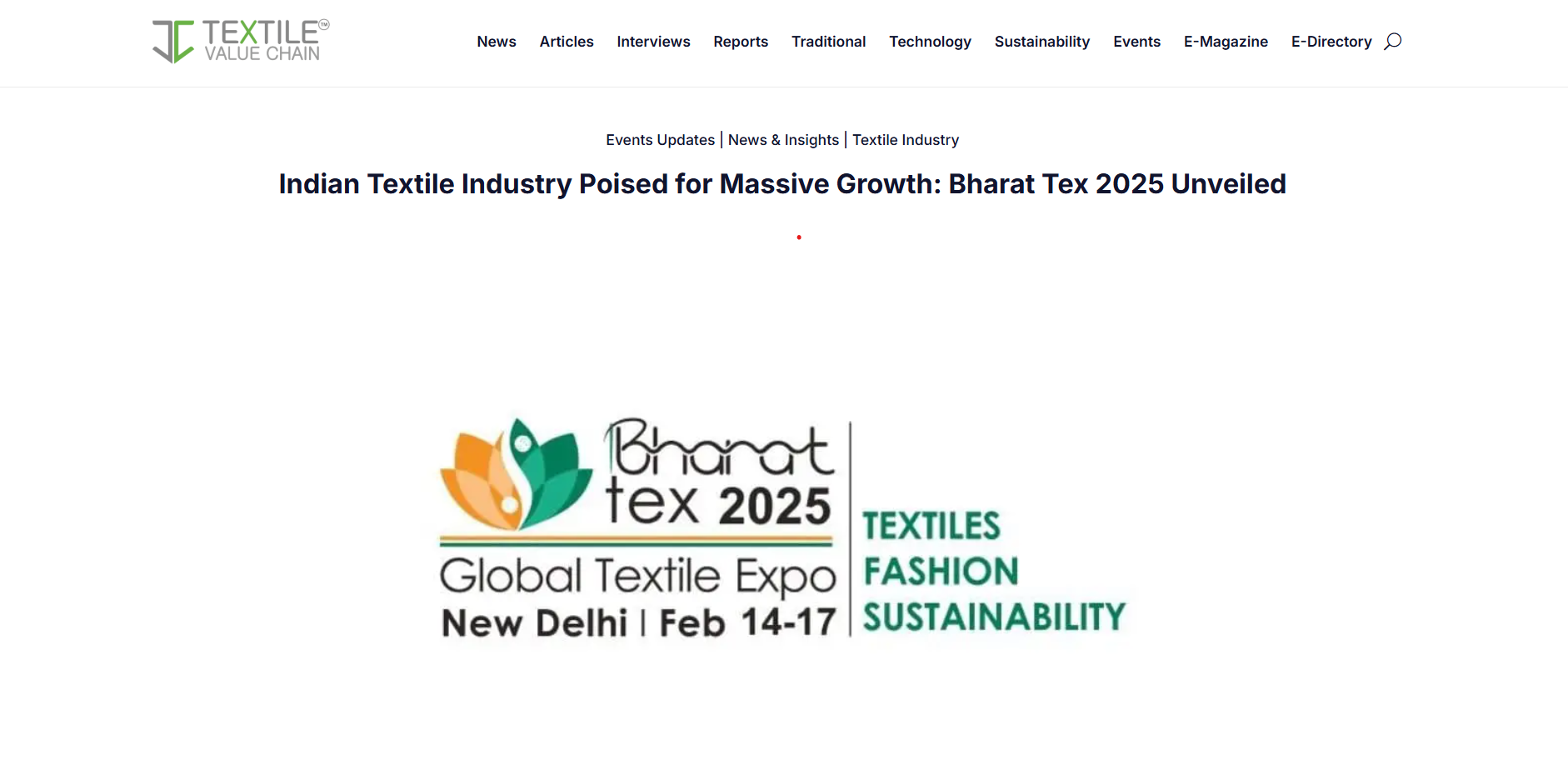 Bharat Tex 2025 Images