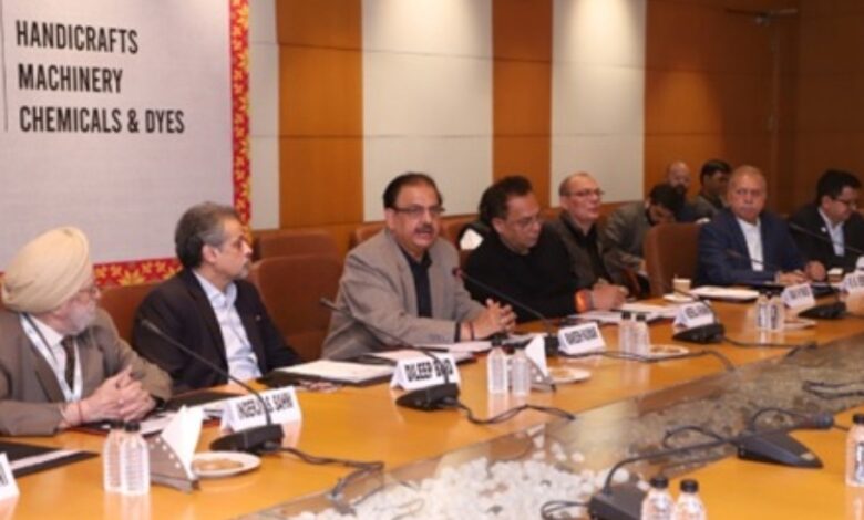 Bharat Tex 2025 Meeting Images
